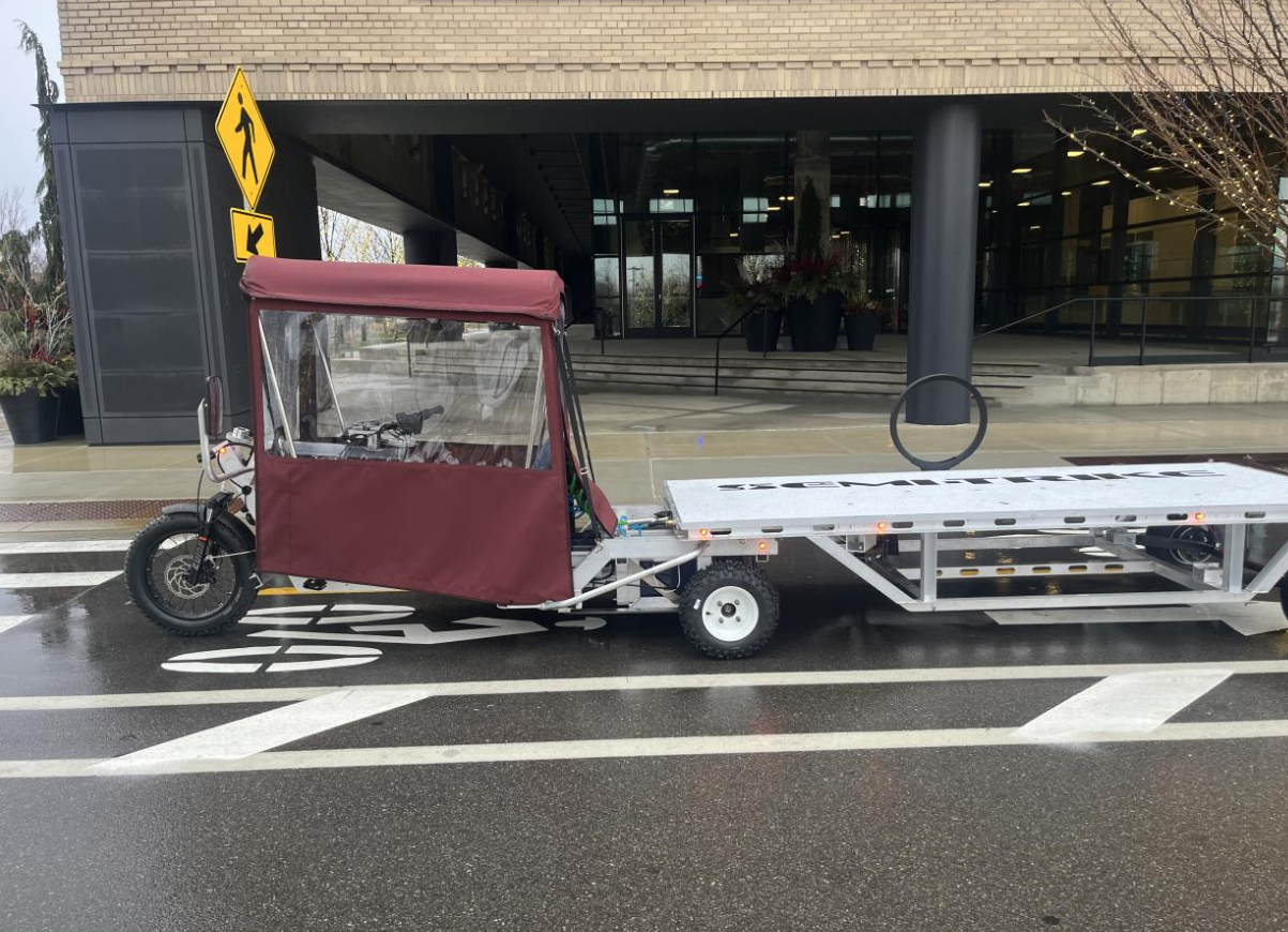 Electric trike and trailer